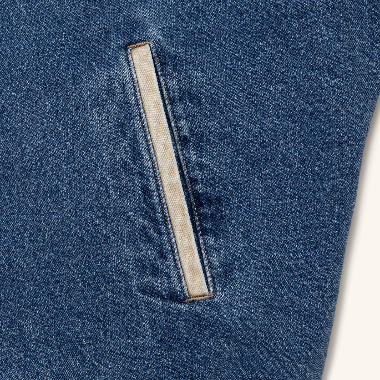 Denim Stadium Jacket