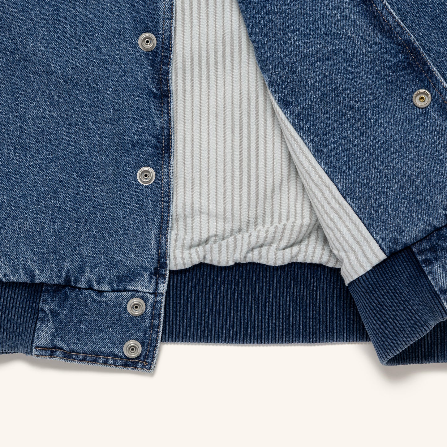 Denim Stadium Jacket